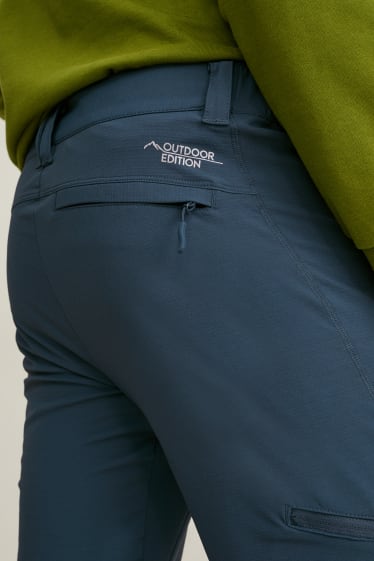 Hommes - Pantalon cargo - LYCRA® - turquoise