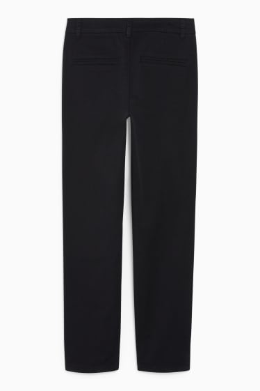 Damen - Chino - Mid Waist - schwarz