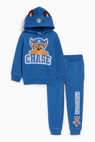 Children - PAW Patrol - set - hoodie and joggers - 2 piece - blue