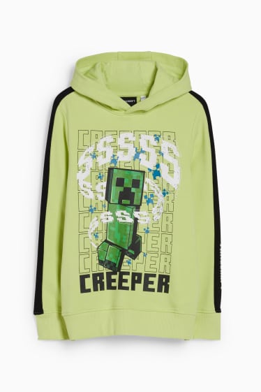 Nen/a - Minecraft - dessuadora amb caputxa - verd clar