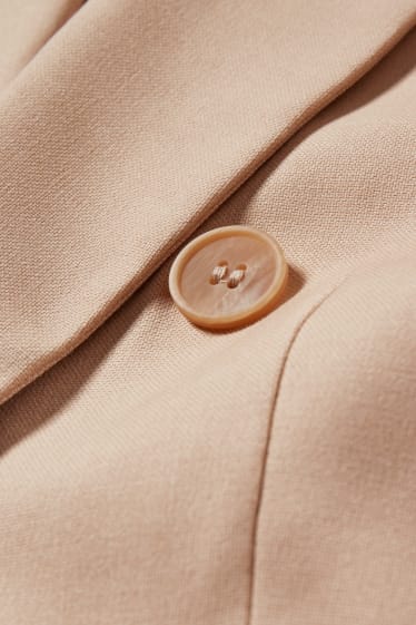 Femmes - Blazer de bureau - regular fit - beige