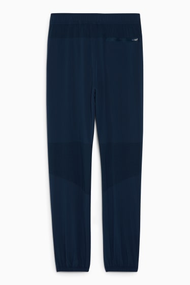 Hommes - Pantalon de sport - 4 Way Stretch - bleu foncé