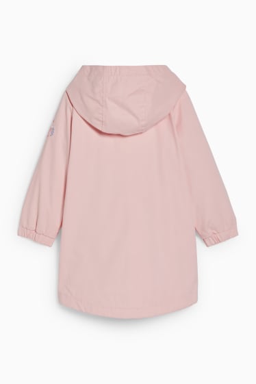 Kinder Mädchen - Jacke mit Kapuze - rosa