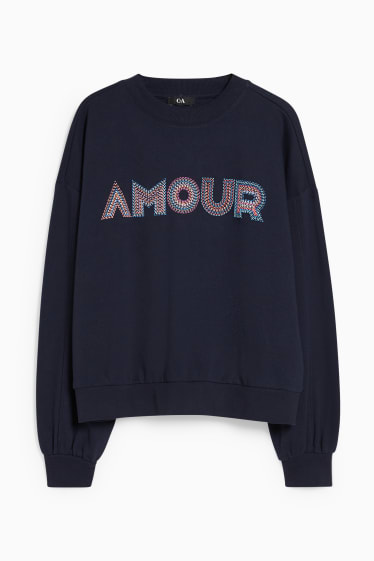 Femmes - Sweat - bleu foncé