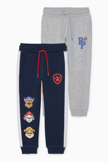 Enfants garçons - Lot de 2 - Pat’ Patrouille - pantalon de jogging - bleu foncé