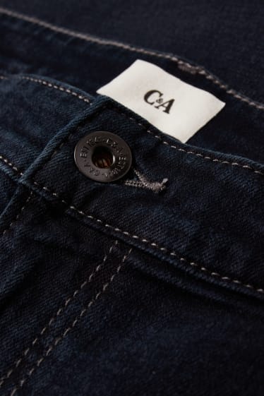 Heren - Straight jeans - LYCRA® - jeansdonkerblauw
