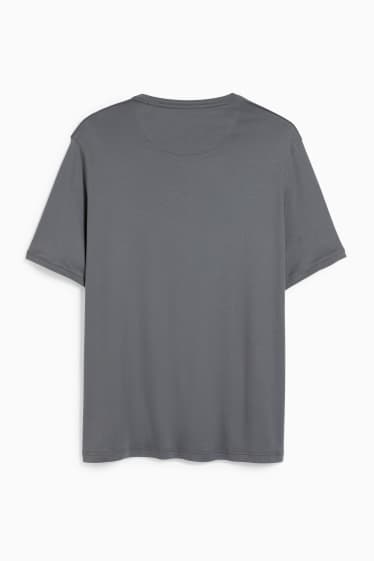 Herren - T-Shirt - Pima-Baumwolle - dunkelgrau