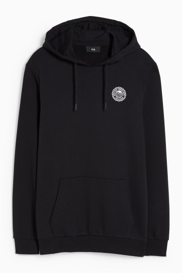 Heren - Hoodie - zwart