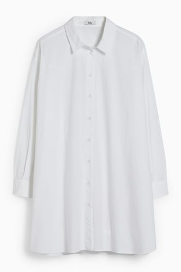 Damen - Bluse - weiß
