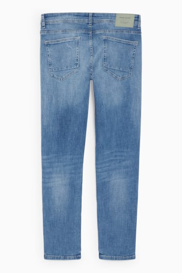 Pánské - Skinny jeans - LYCRA® - džíny - světle modré
