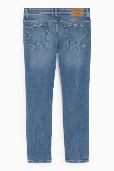 Herren - Skinny Jeans - helljeansblau