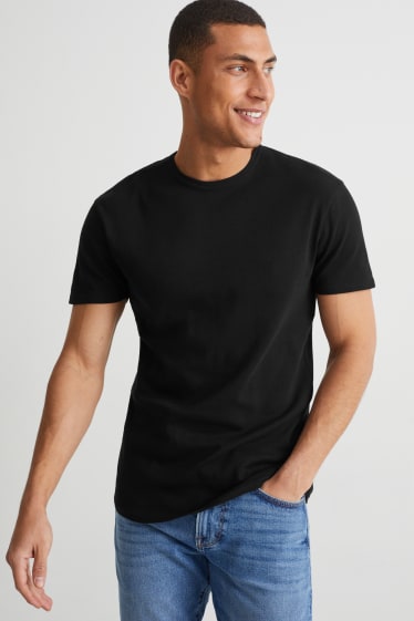 Hombre - Camiseta - negro