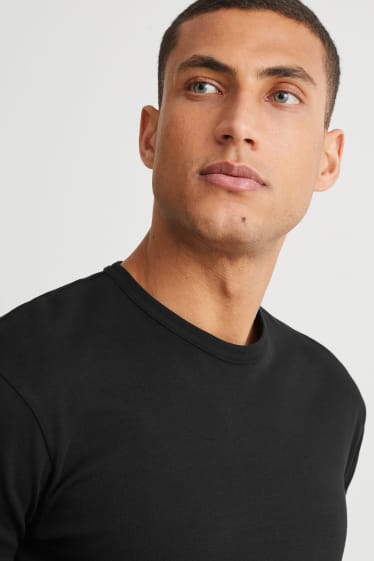 Hombre - Camiseta - negro