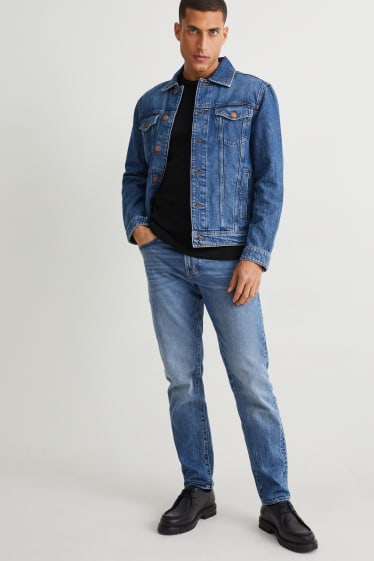 Men - Tapered jeans - LYCRA® - blue denim