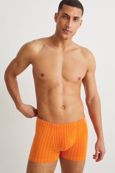 Hommes - Lot de 3 - boxers - orange