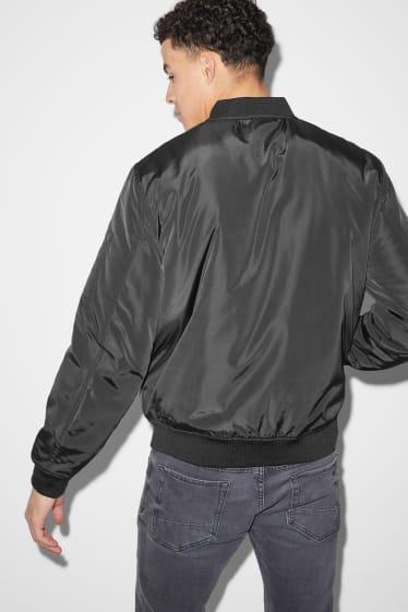 Men - Bomber jacket - black