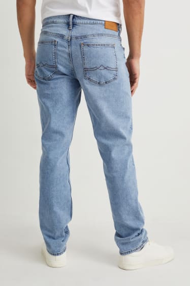 Men - Straight jeans - denim-light blue