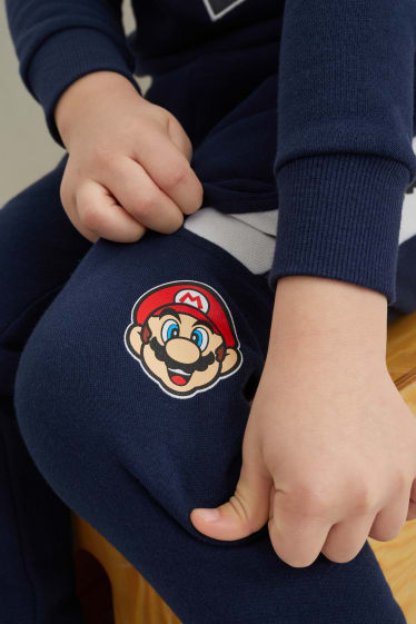 Niños - Super Mario - pantalón de deporte - azul oscuro