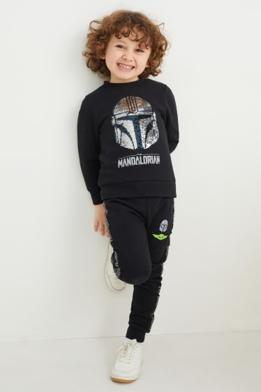 Bambini - Star Wars: The Mandalorian - pantaloni sportivi - nero