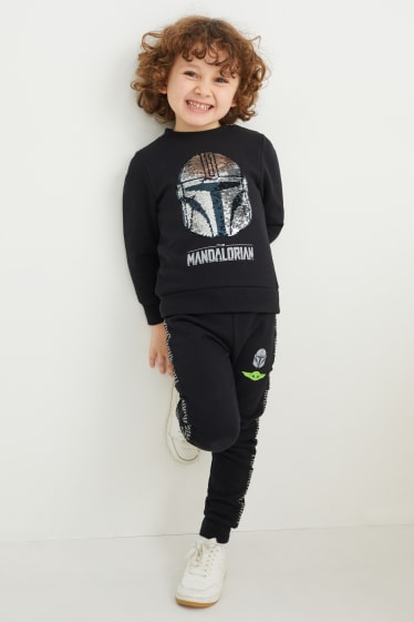 Enfants - Star Wars: The Mandalorian - bas de jogging - noir