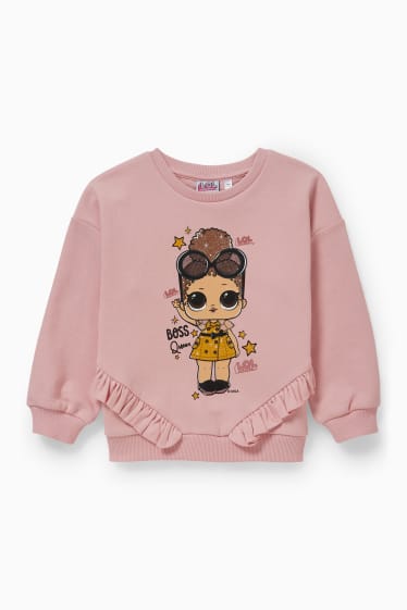 Enfants filles - L.O.L. Surprise - sweat - corail