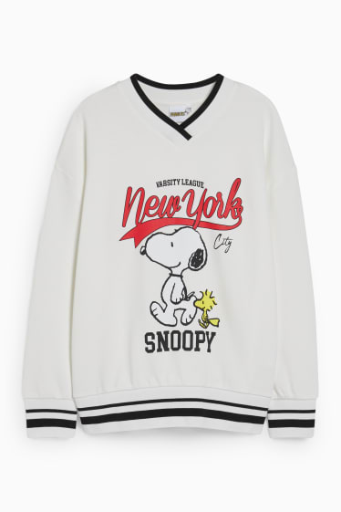 Niños - Peanuts - sudadera - blanco