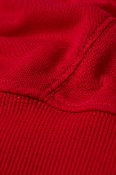 Dzieci - Bluza z kapturem - czerwony