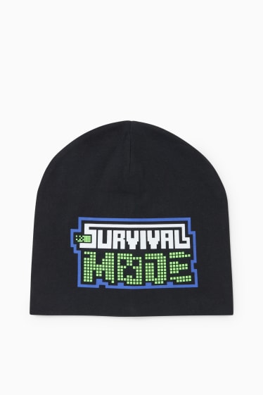 Children - Minecraft - hat - black