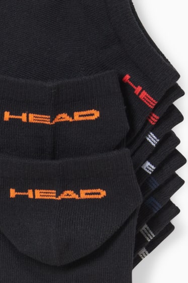 Herren - HEAD - Multipack 5er - Sneakersocken - schwarz
