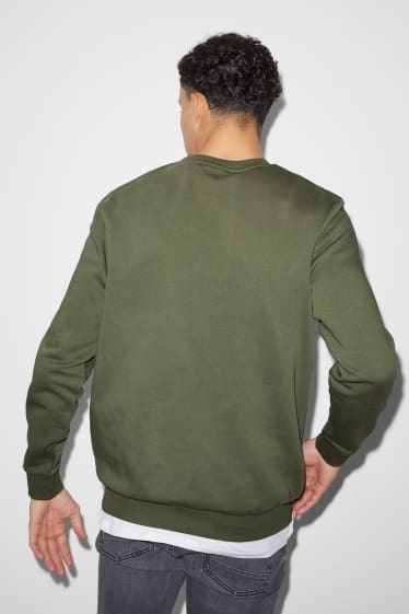 Heren - Sweatshirt - donkergroen