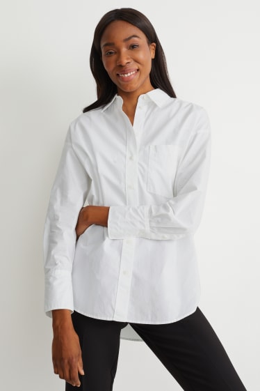 Women - Blouse - white