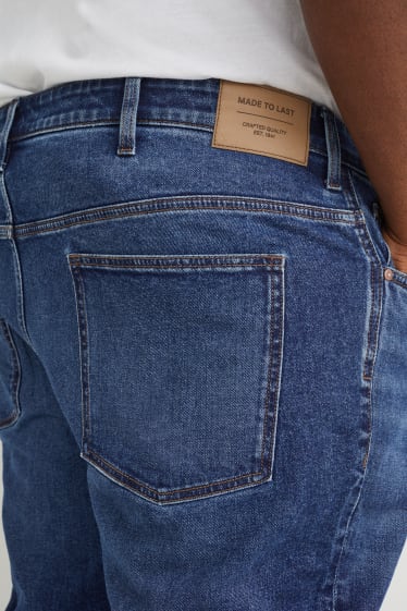 Men - Straight jeans - LYCRA® - blue denim
