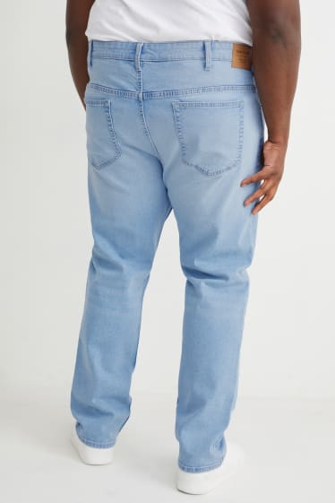 Home - Straight jeans - LYCRA® - texà blau clar