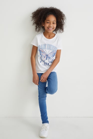 Kinder - Super Skinny Jeans - jeansblau