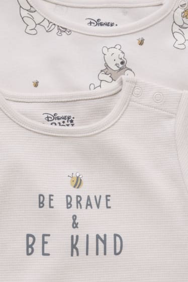 Unisex - Multipack 2er - Winnie Puuh - Baby-Pyjama - 4 teilig - hellgrau