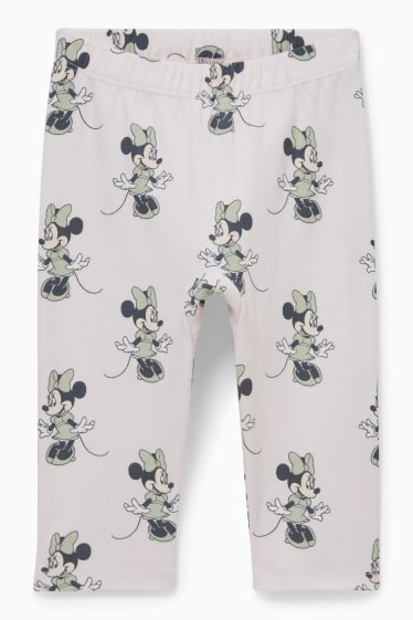Miminka - Multipack 2 ks - Minnie Mouse - pyžamo pro miminka - 4 díly - světle růžová