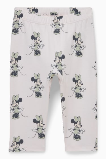 Babys - Multipack 2er - Minnie Maus - Baby-Pyjama - 4 teilig - hellrosa