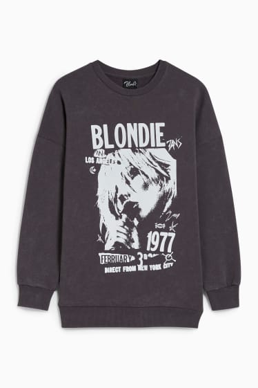 Donna - CLOCKHOUSE - felpa - Blondie - grigio scuro