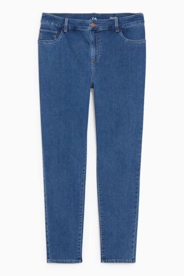 Femei - Jegging jeans - talie înaltă - denim-albastru