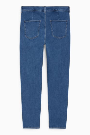 Femei - Jegging jeans - talie înaltă - denim-albastru