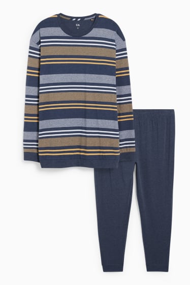 Men - Pyjamas - beige / blue