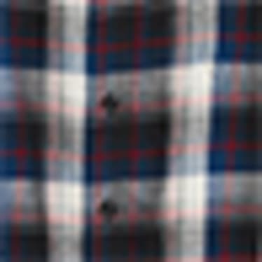 Men - Shirt - regular fit - Kent collar - check - red / dark blue