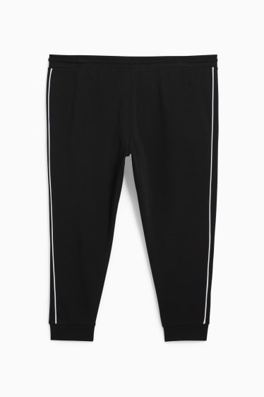 Heren - Joggingbroek - wit / zwart