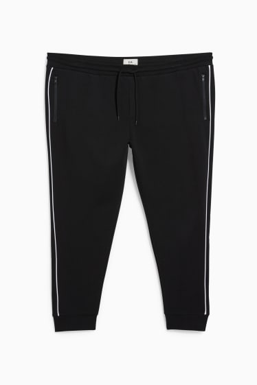 Hommes - Pantalon de jogging - blanc / noir