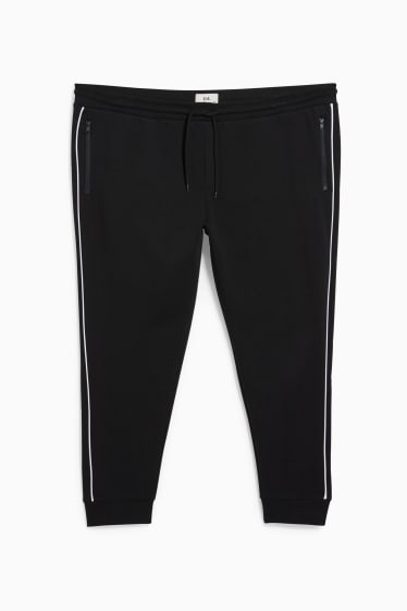 Bărbați - Pantaloni de trening - alb / negru