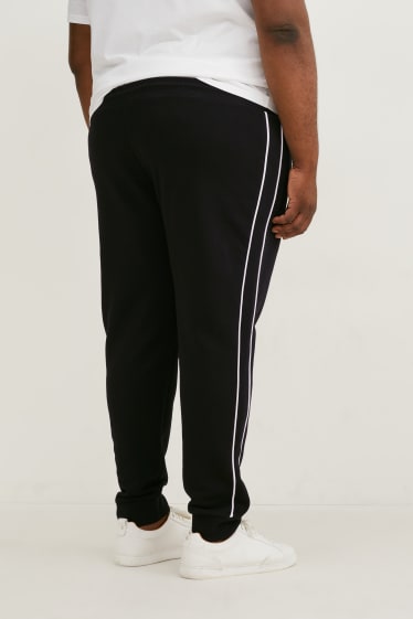 Hommes - Pantalon de jogging - blanc / noir