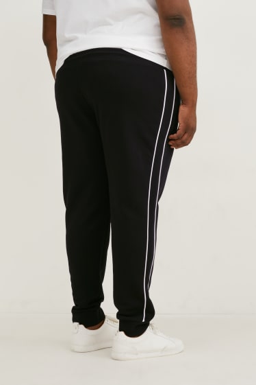 Heren - Joggingbroek - wit / zwart