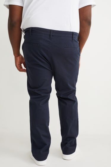 Hommes - Chino - regular fit - bleu foncé