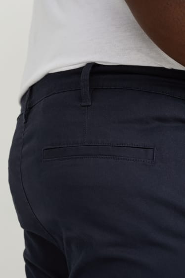 Hommes - Chino - regular fit - bleu foncé