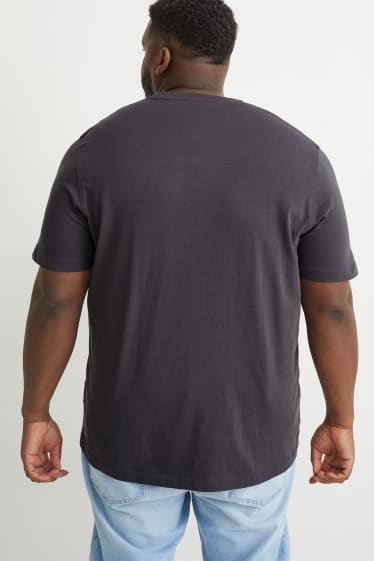 Men - T-shirt - dark gray